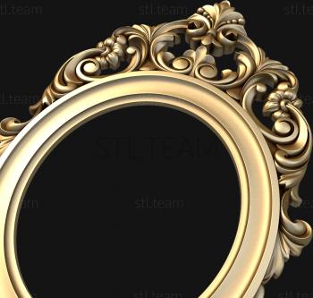 3D модель Круглое зеркало (STL)